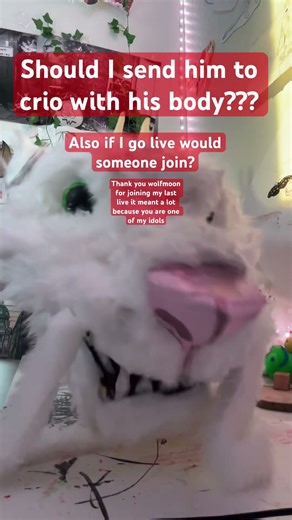 @Criosphinx. @WolfmoonCreations crio see this and tysm wolf!!!! #dragonpuppets #cuteanimal #fanmail