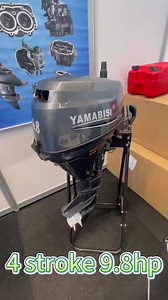 YAMABISI Outboard Motor Engine 4- Stroke 9.8HP Boat Outboard Motor
