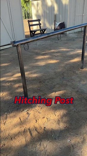 12x24 Horse Stall DIY Kit with Arena & Hitching Post