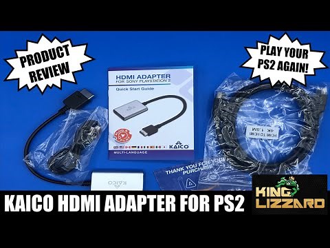 KAICO PS2 HDMI ADAPTER UNBOXING AND REVIEW