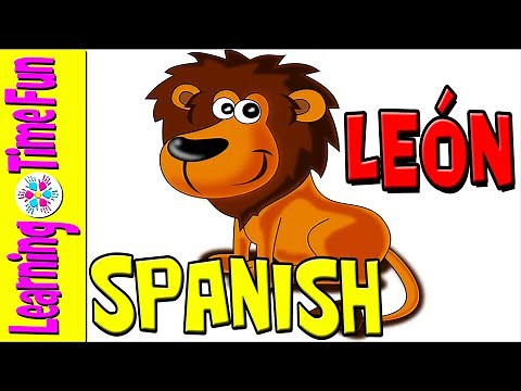 ANIMAL Names in SPANISH for KIDS! (Learn Spanish Vocabulary)