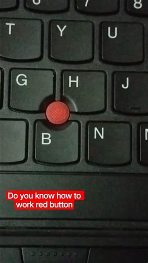 lenovo ThinkPad red button || how to work lenovo ThinkPad pad red button #lenovothinkpad #lenovo