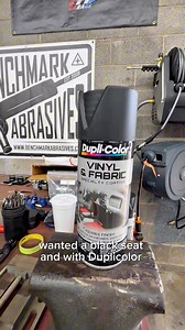 Do you have some seats that would look better another color? Are you on a budget? This is definitely worth a try. I have seen this done many times on the social media but have never been a part of it in reality. Carter is fixing up a classic Chevy Nova for his sons first car and wanted to make these seats look better. Better means black to match the rest of the interior. I gotta say, it looks really well considering it was done with a few cans of spray paint. The real test will be how does it ho