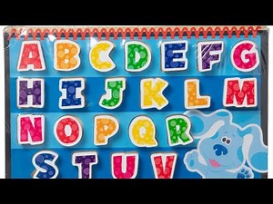 Blues Clues Toy Learning Videos For Kids Toddlers Learning The Alphabet Learn ABC’s with Blue!