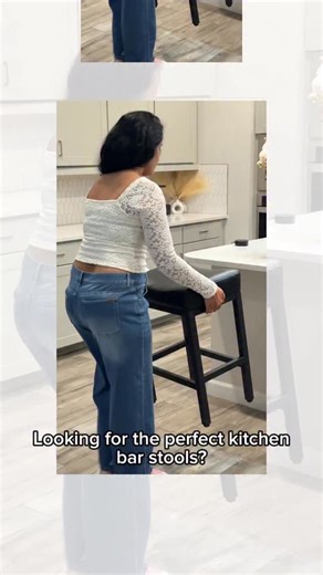 Binal Shah ✨ UGC Creator on Instagram: "✨ Kitchen upgrade unlocked ✨ These Raynesys counter-height bar stools check every box— ✔️ Cozy, roomy cushioned seats ✔️ Super stable (no wobbling!) ✔️ Easy to assemble with clear instructions ✔️ Slides right under the counter to save space Perfect for everyday meals, coffee breaks, and even kid-friendly seating thanks to the dual-height footrest design. Comfort + modern style = instant kitchen glow-up 🤍 🛒 Available on Amazon 👉 Shop via the link in my b