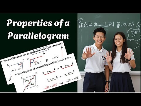 PROPERTIES OF A PARALLELOGRAM