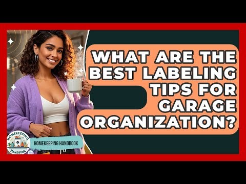 What Are The Best Labeling Tips For Garage Organization? - Homekeeping Handbook