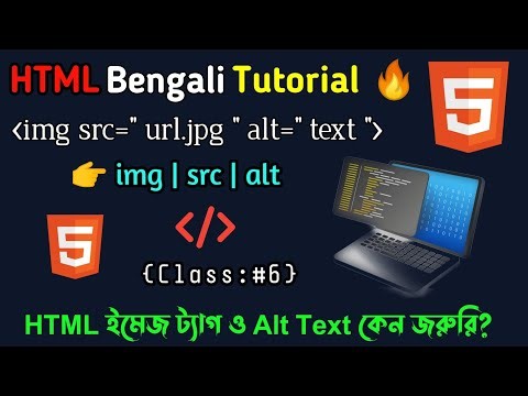 HTML Images Full Tutorial in Bangla | img Tag, Alt Attribute & Tips