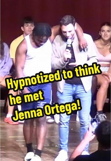 Hypnosis Fun: Meeting Jenna Ortega on Stage