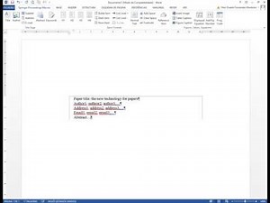 Springer Proceedings Macros