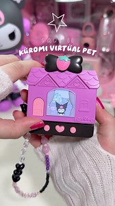 my Kuromi virtual pet toy! 💜🏠 part 2 of Sanrio Pocket Room by BANDAI ✨ Baku, Gureco, Koni, and Collimo have moved in! it’s so fun seeing more characters inside, though I wish we could play or interact with them too. That would be so cool! 😹 #kuromi #sanriopocketroom #virtualpet #tamagotchi #sanrio #bandaitoys | Elyxirine