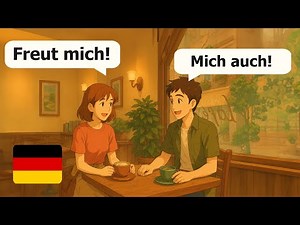 Simple Daily German Conversation Practice (A1-A2) | Greetings and Introductions