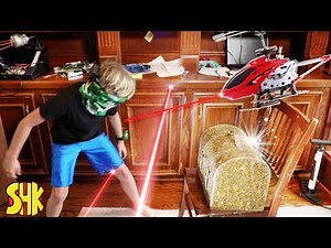 SuperHeroKids Spy Kids Mystery Treasure Box Heist | Funny Family Videos Compilation