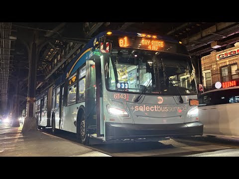 2019 XD60 #6143 on the B1 at Bay Parkway/86 St