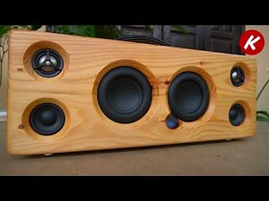 DIY Bluetooth Speaker Using Pallet Wood