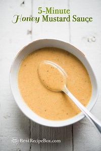 Easy Honey Mustard Sauce Recipe EASY 10 min| Best Recipe Box