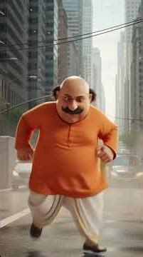 Motu Patlu enter in Real Life 😱 | Cartoon to Reality Transformation
