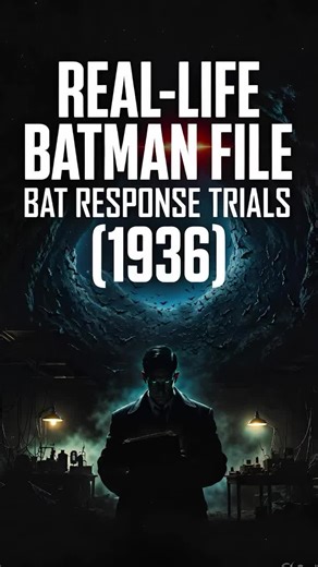 Real-Life Batman (1936): BAT RESPONSE TRIALS #batman #batmanarkhamknight #batmanvssuperman #batmanandrobin