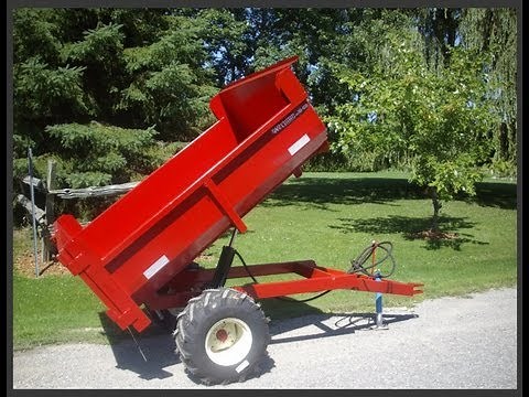 Berkelmans Welding 2 ton farm dump trailers