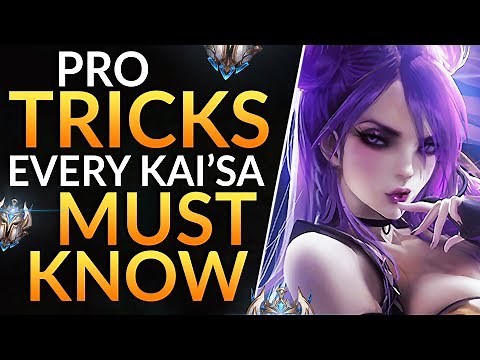 The SECRETS of a KAI'SA GOD: Pro Tips to CARRY HARD and PENTAKILL | League of Legends ADC Guide