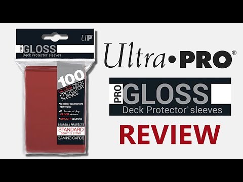 The Best Sleeves Series | Ultra Pro: Gloss Deck Protector Sleeves Review