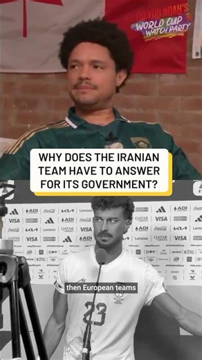 Trevor Noah: Iran's team went to the World Cup to play football — not to defend its government