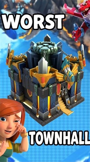 Top 3 Worst Townhall of Clash of Clan