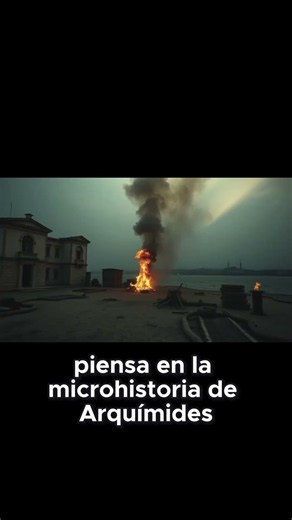 Archimedes Burns a Fleet with Mirrors