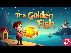 Standard 4th English The Golden Fish|The Golden Fish 3d Cartoon Animation|AI Animeted Story .