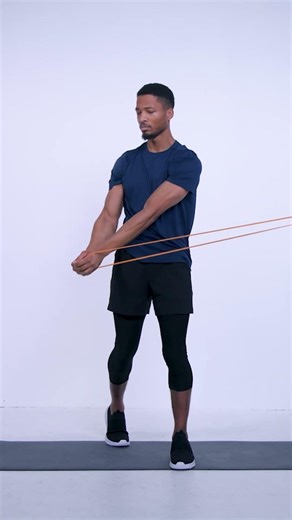 Split Stance Diagonal Chop