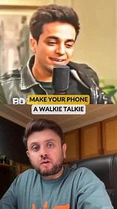 Walkie Talkie app #tech | Talha Bhatti