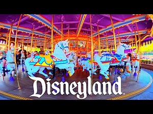 [AUGUST 2025] King Arthur Carrousel Ride At Disneyland! 4K POV