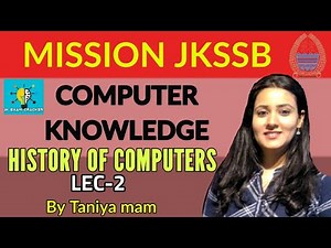 History of Computer Video Lecture | Crash Course for Bank Exams (Hinglish)