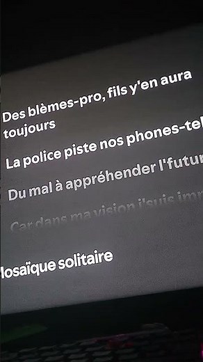 mosaïque solitaire : Damso #rap #song #spotify