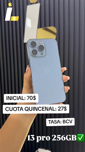 Financia tu iPhone 13 Pro en Venezuela