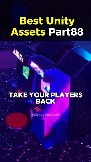 EPIC RETRO ARCADE! 🕹️Part 88 #casayonacode #gamedev #unity3d