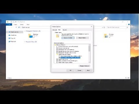 How To Show Hidden Files and Folders In File Windows Explorer In Windows 10/8/7 [Tutorial]