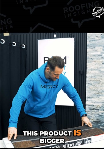 Wider. Longer. More exposure. That’s why this Atlas product stands out vs GF and Owens Corning. 🎥 Full review on our YouTube channel. #roofing #construction #shingles