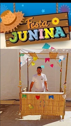 aluguel de barracas Para festa junina aatendemos Rio e Grande Rio #festajunina #alugueldebarracas