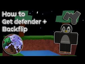 How to get Defender ability + Backflip emote: Ability wars roblox ⚔️