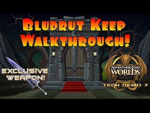 FULL Bludrut Keep Walkthrough! AQW Infinity Tech Demo 7
