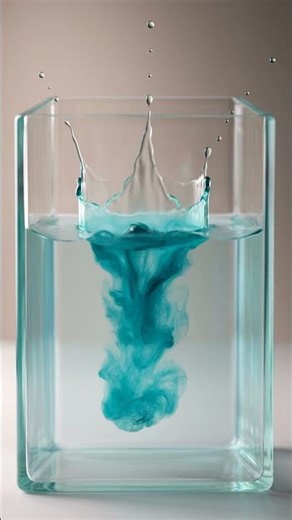 The ultimate relaxing ink drop ASMR 💧✨ #relaxing #asmr