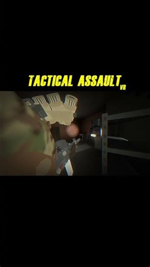 using the New MP10 in tavr with ‎⁨‪@SakuraOnyx_blockpostMobile‬ #millitary #tacticalassaultvr #vr