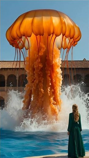 ye budha admi ne ye kya kiya #shorts #ytshorts #ai #star fish #women