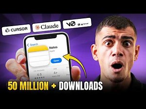 I Built this APP using the VIRAL Cursor, Claude & v0 Workflow! | No Coding Required