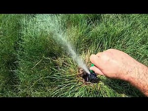 How to replace and adjust Rain Bird 5000