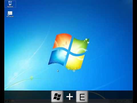 Windows 7 Bedienung - Systemsteuerung / Win-Explorer öffnen