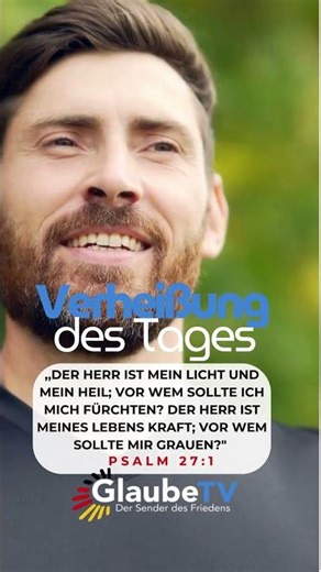 Gott und seine Kraft. Eine gesegnete Woche!