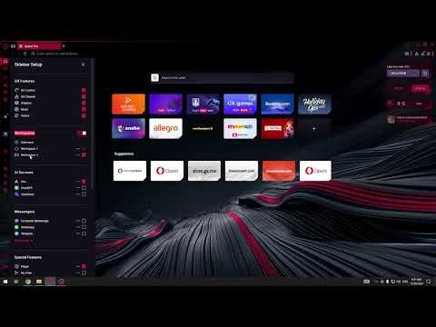 How to Use Workspaces on Opera GX