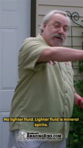 Repeat after Meathead: lighter fluid is not a seasoning.